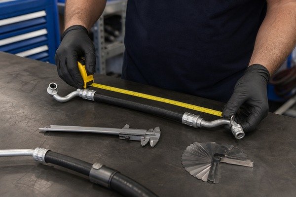 custom AC hose assembly complete build process